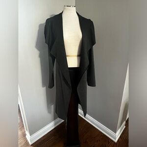 Shinestar Drapey Flowy Tie Waist Open Front Cardigan Wrap Robe Sweater XL